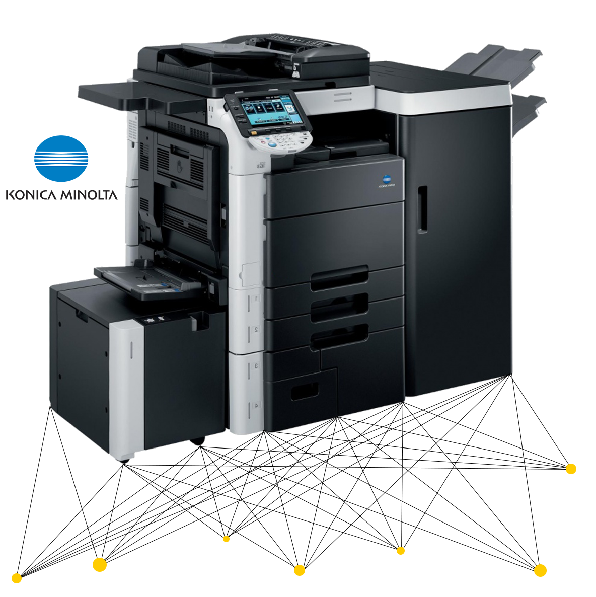 konica milolta ok میهن پرینتر
